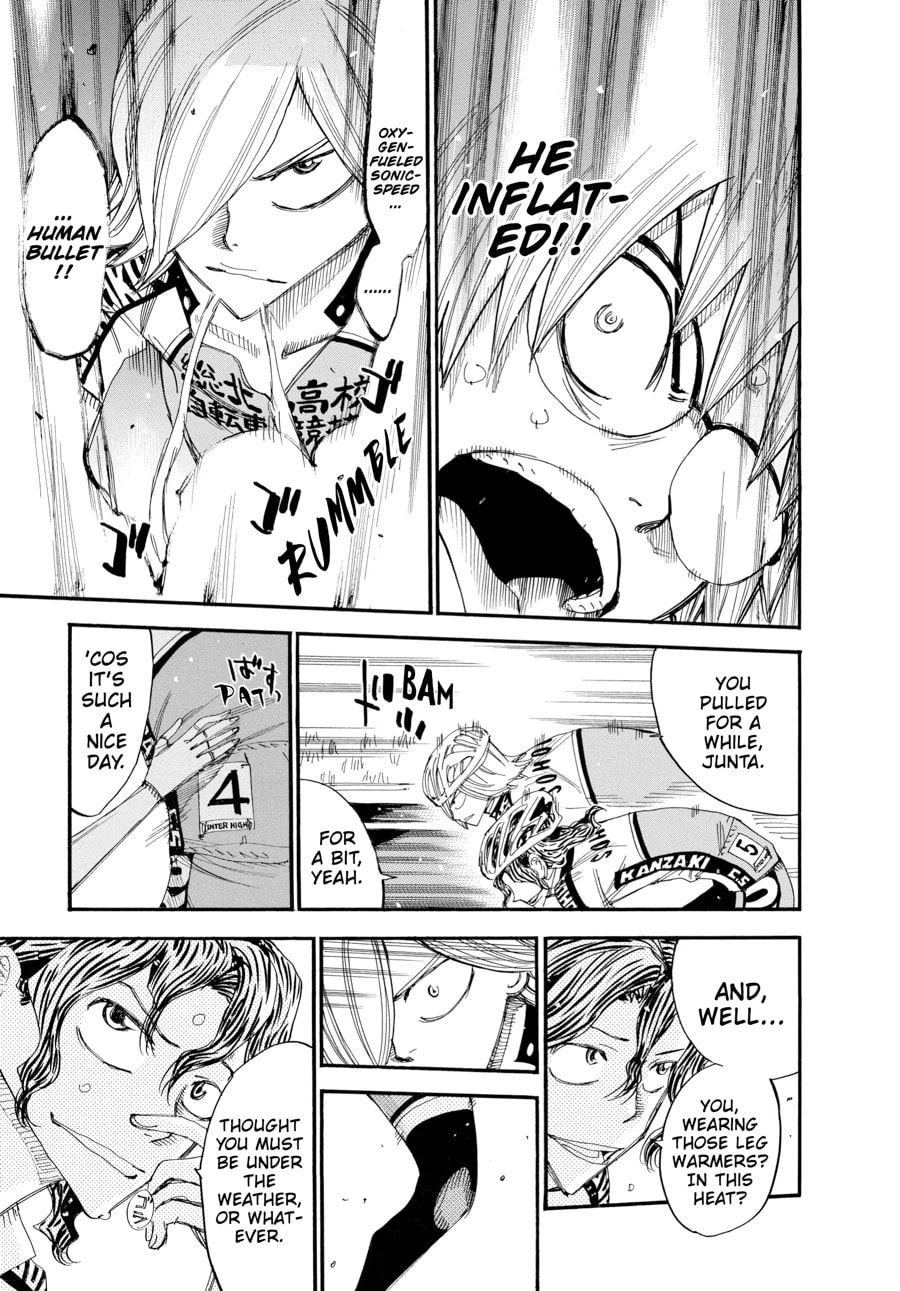 Yowamushi Pedal Chapter 440 page 10 - 