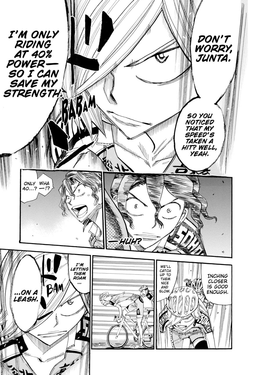 Yowamushi Pedal Chapter 441 page 12 - 