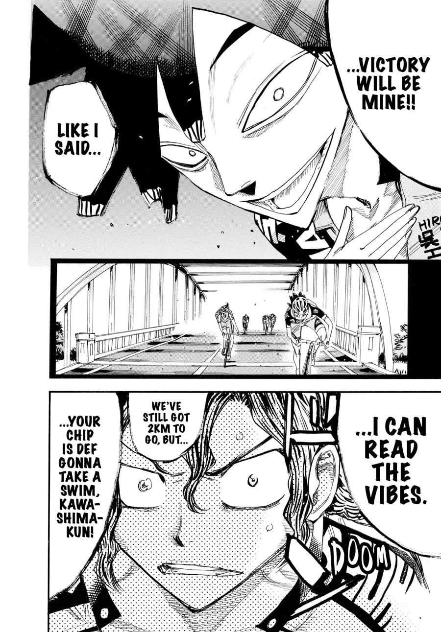 Yowamushi Pedal Chapter 441 page 20 - 