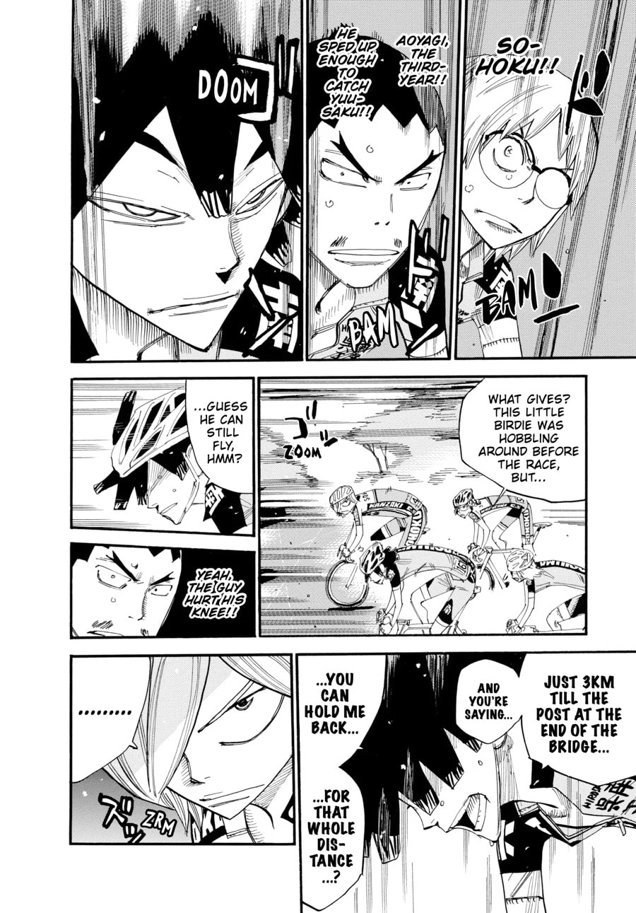 Yowamushi Pedal Chapter 441 page 4 - 