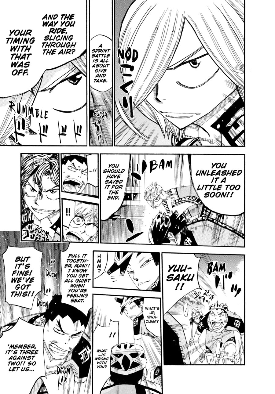 Yowamushi Pedal Chapter 441 page 5 - 
