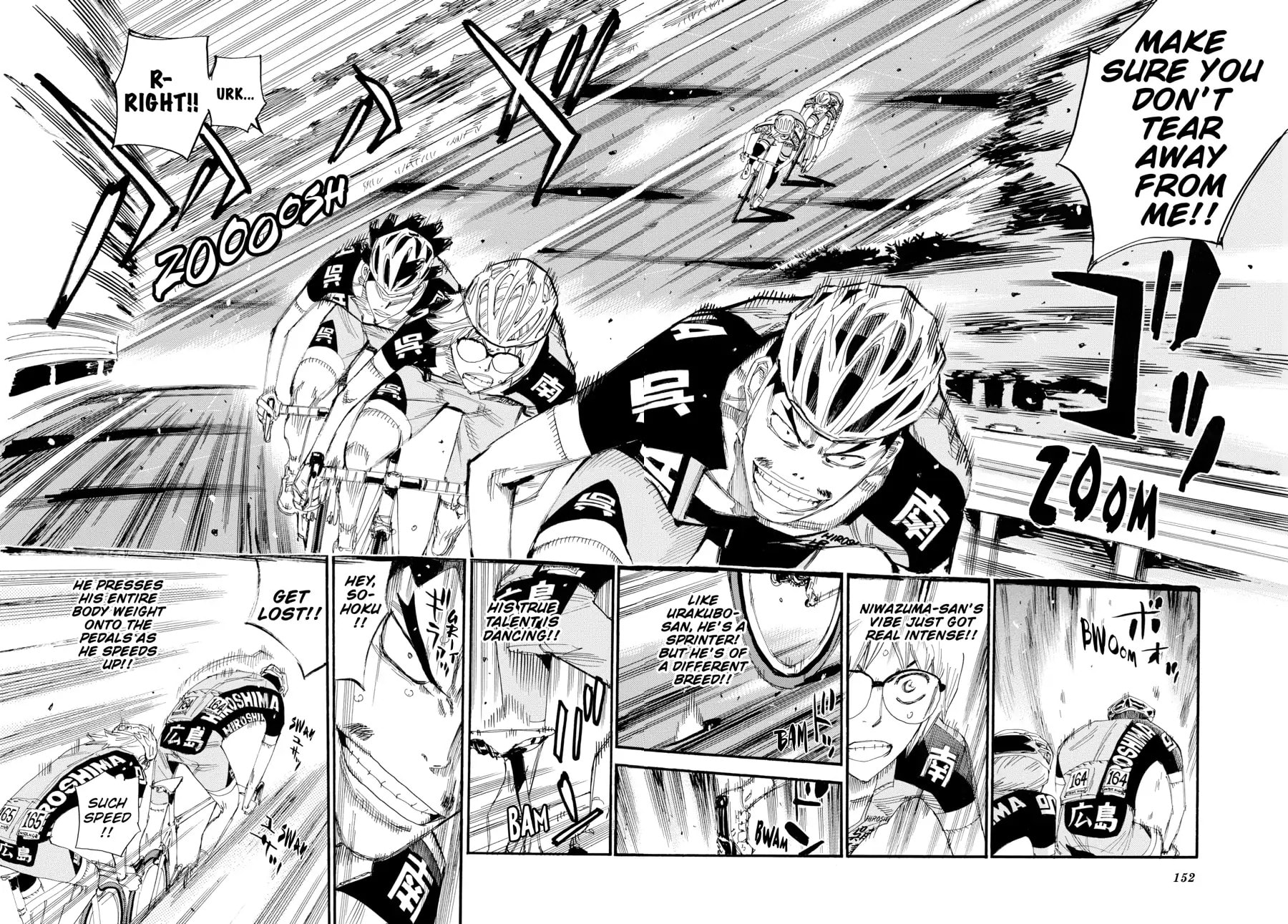 Yowamushi Pedal Chapter 441 page 8 - 