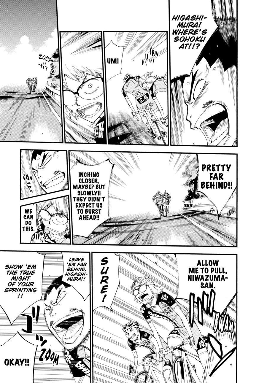 Yowamushi Pedal Chapter 441 page 10 - 