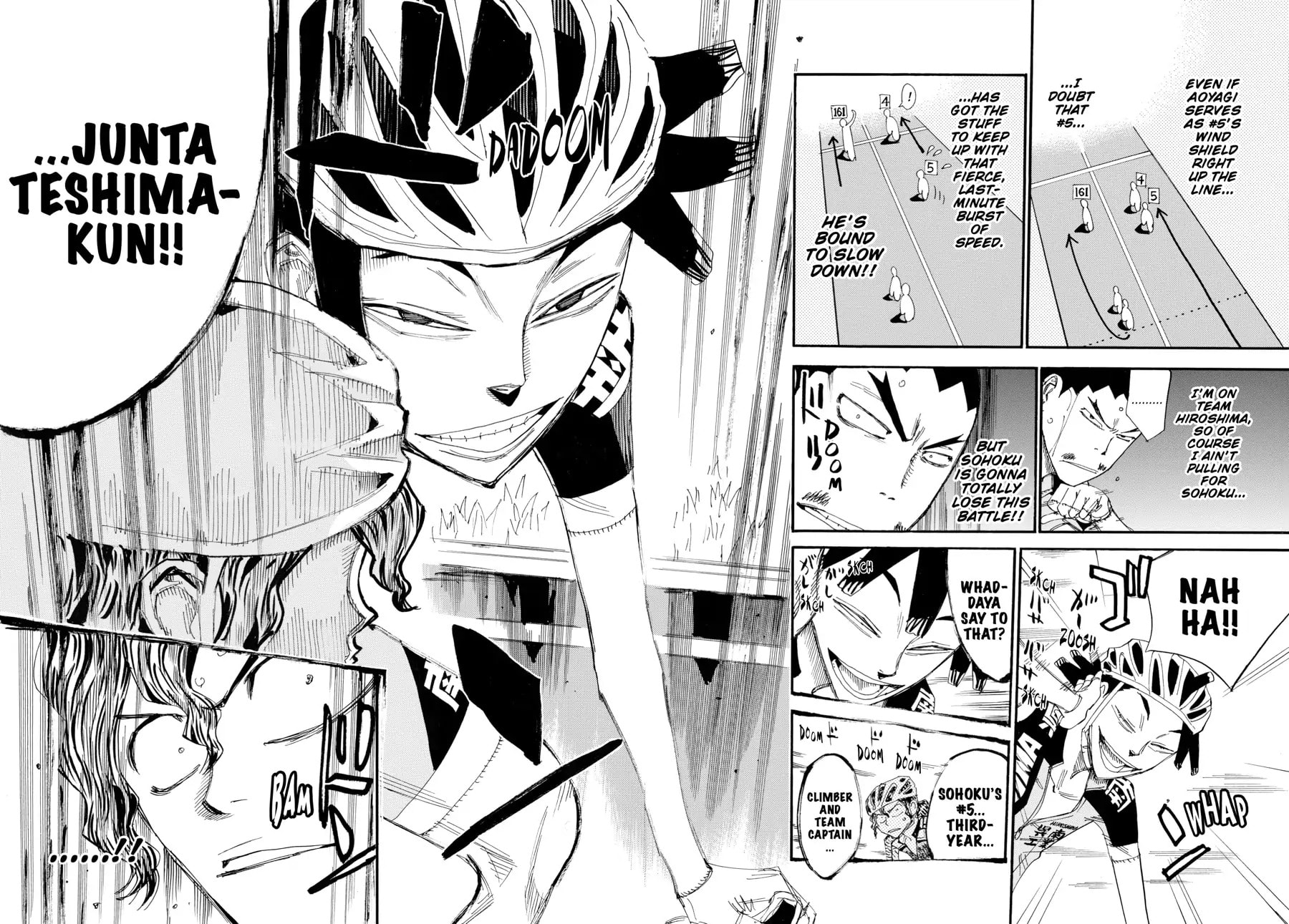 Yowamushi Pedal Chapter 442 page 2 - 
