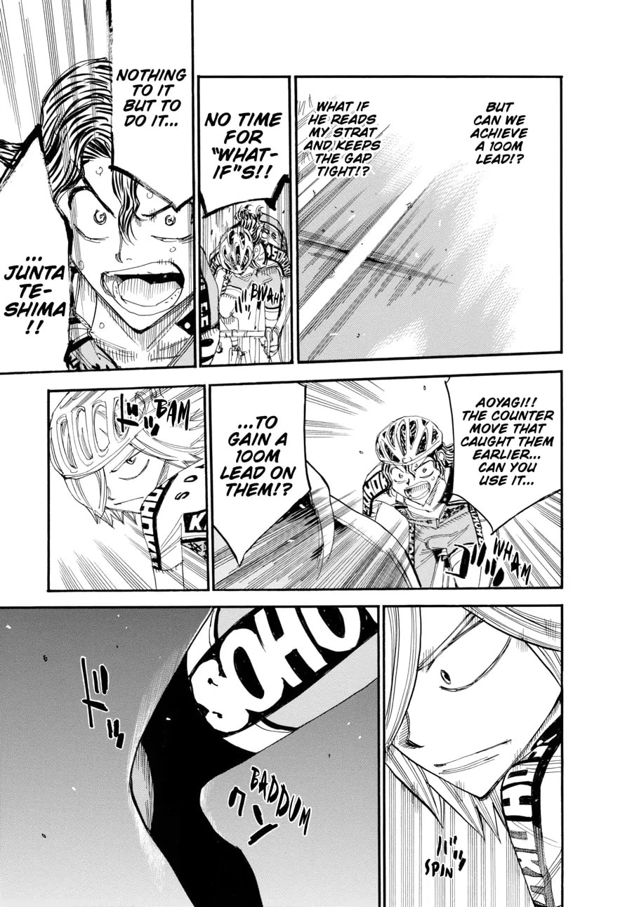 Yowamushi Pedal Chapter 442 page 11 - 