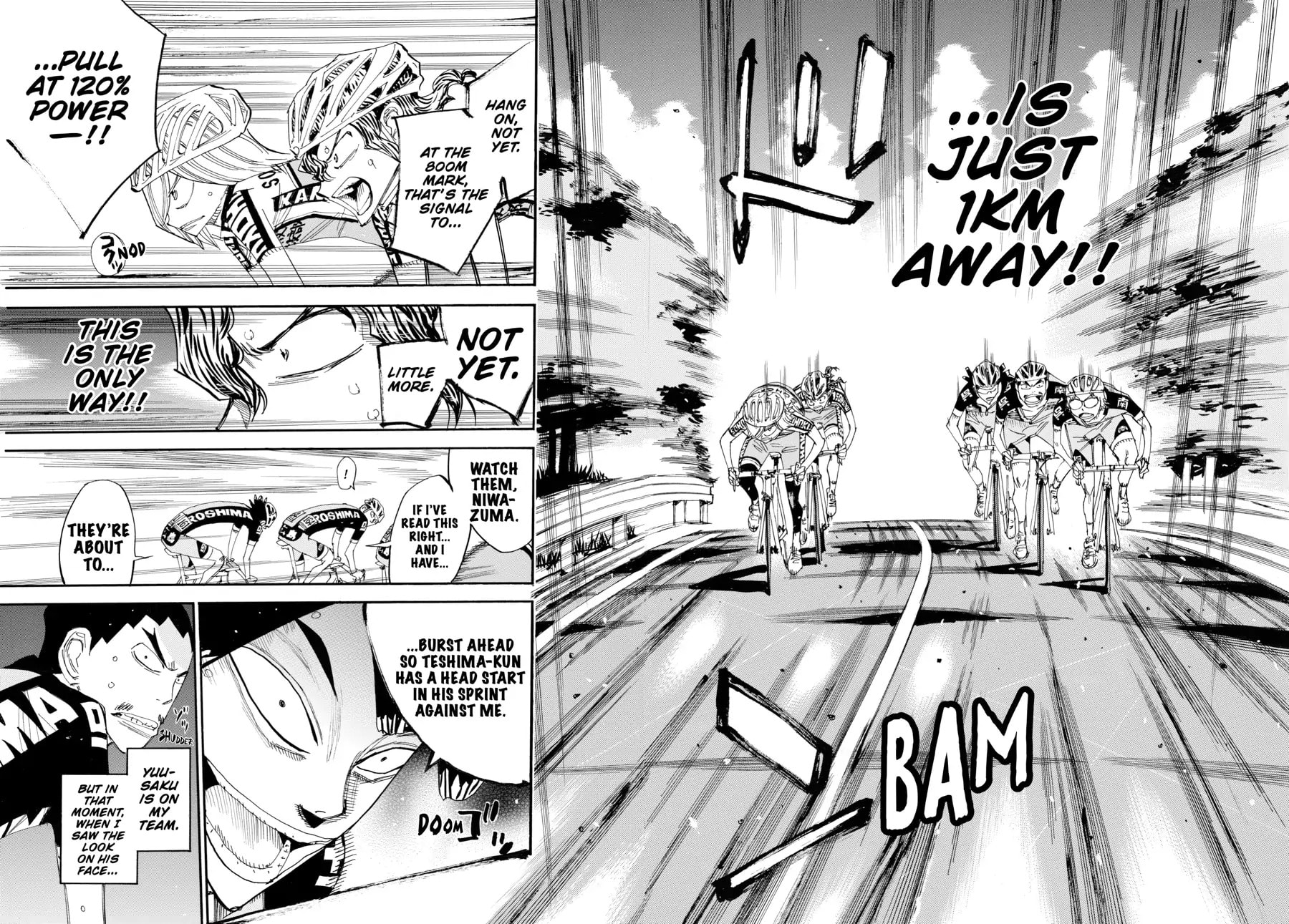 Yowamushi Pedal Chapter 442 page 15 - 