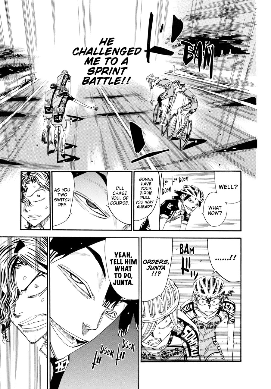 Yowamushi Pedal Chapter 442 page 4 - 