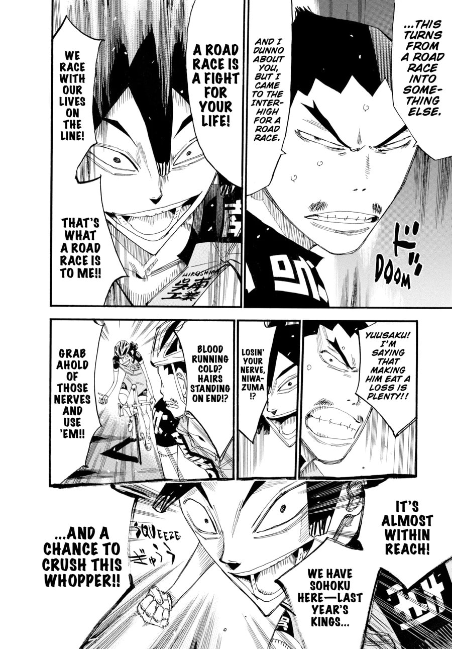 Yowamushi Pedal Chapter 442 page 7 - 