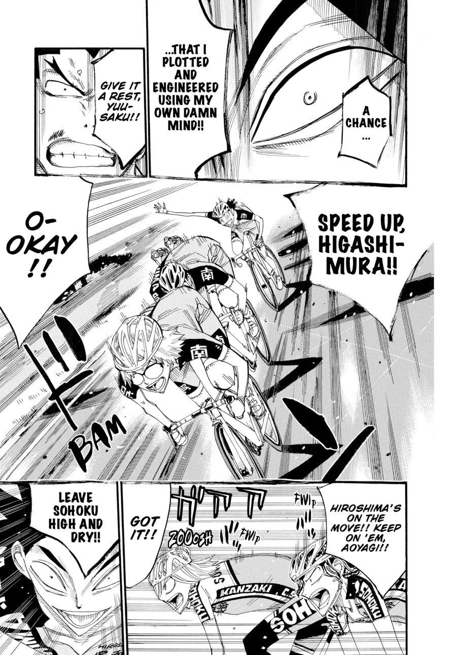 Yowamushi Pedal Chapter 442 page 8 - 