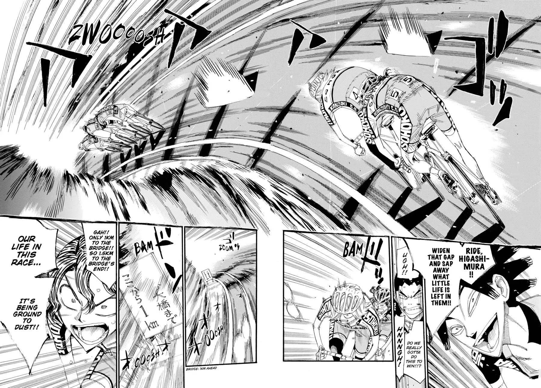 Yowamushi Pedal Chapter 442 page 9 - 