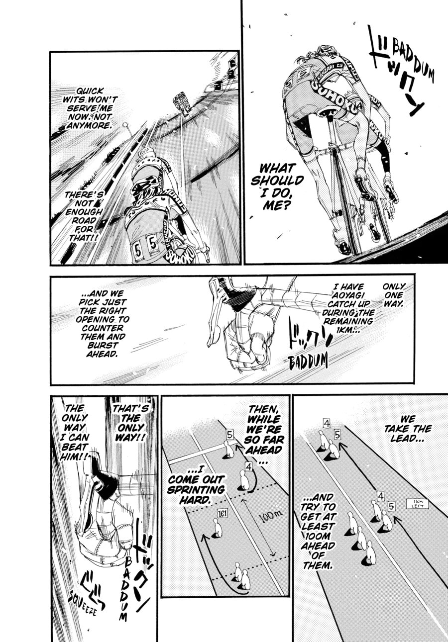 Yowamushi Pedal Chapter 442 page 10 - 