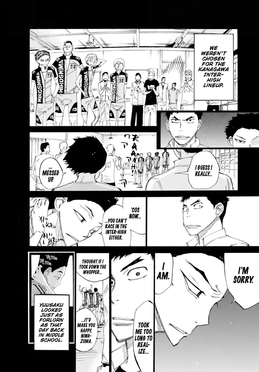 Yowamushi Pedal Chapter 444 page 12 - 