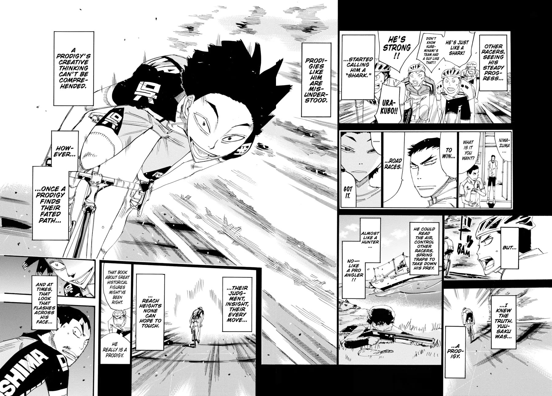 Yowamushi Pedal Chapter 444 page 14 - 