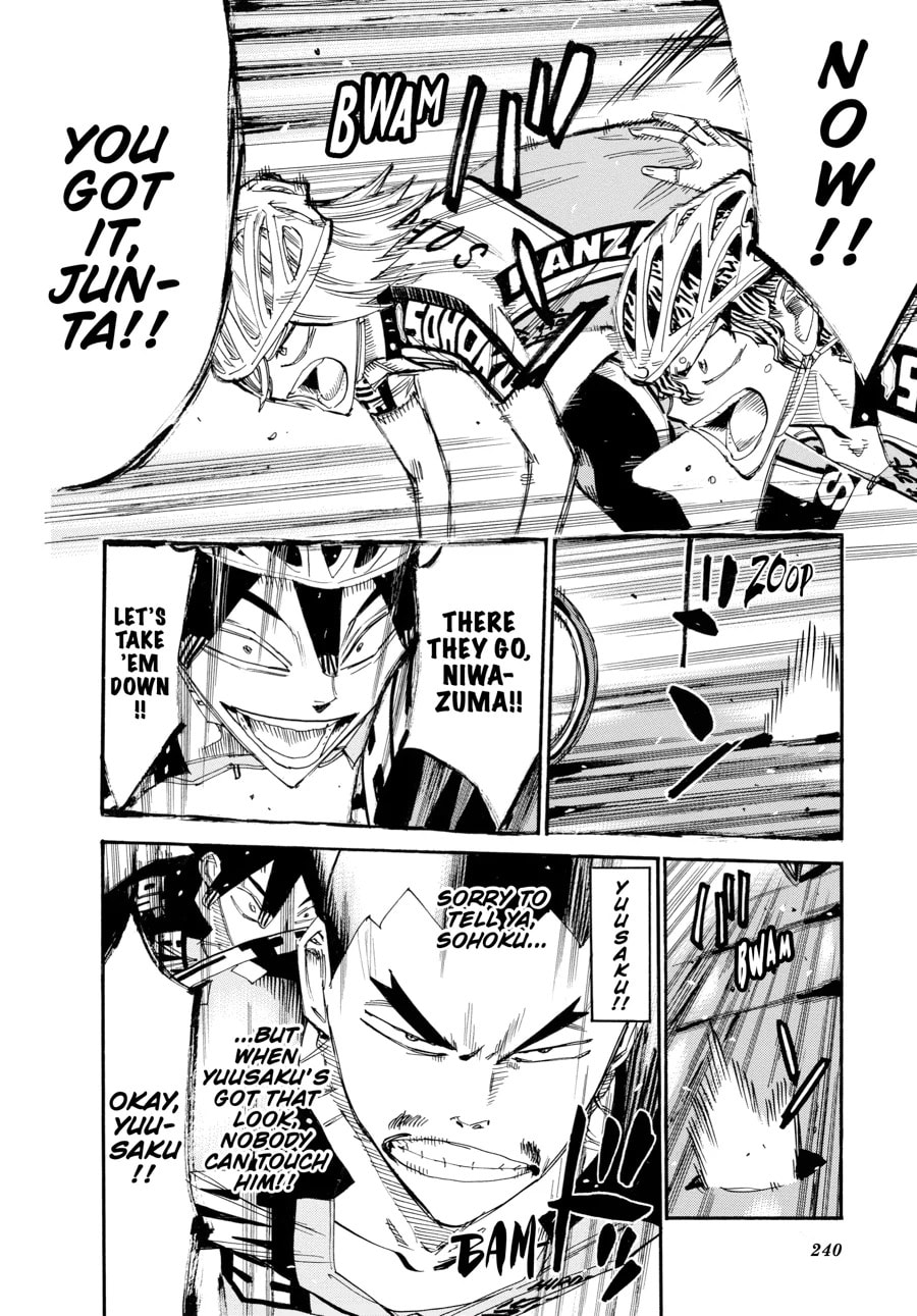 Yowamushi Pedal Chapter 444 page 16 - 