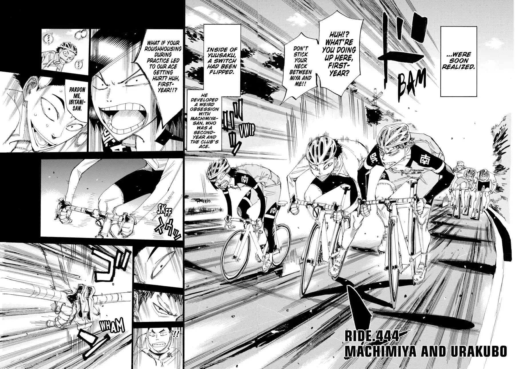 Yowamushi Pedal Chapter 444 page 4 - 