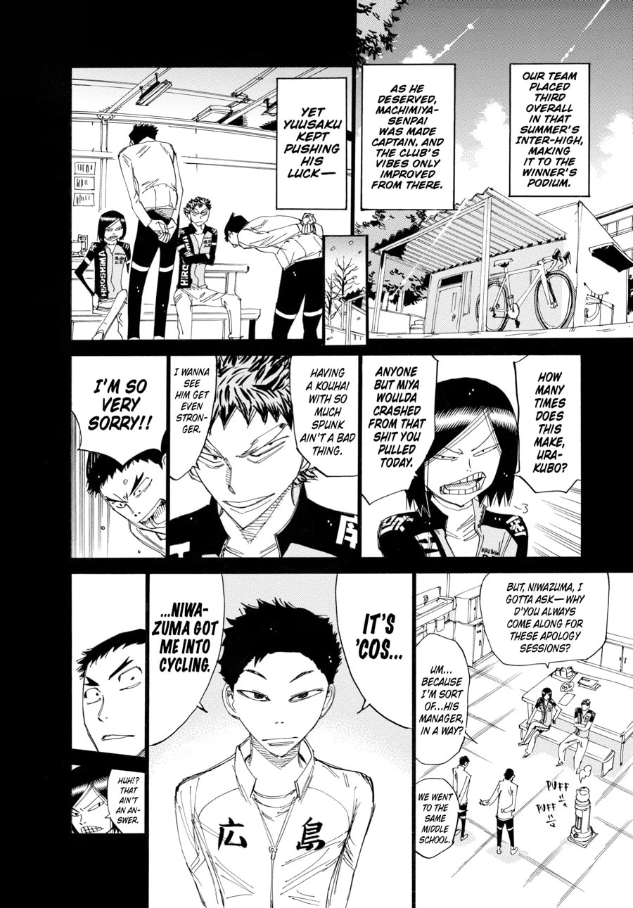 Yowamushi Pedal Chapter 444 page 7 - 