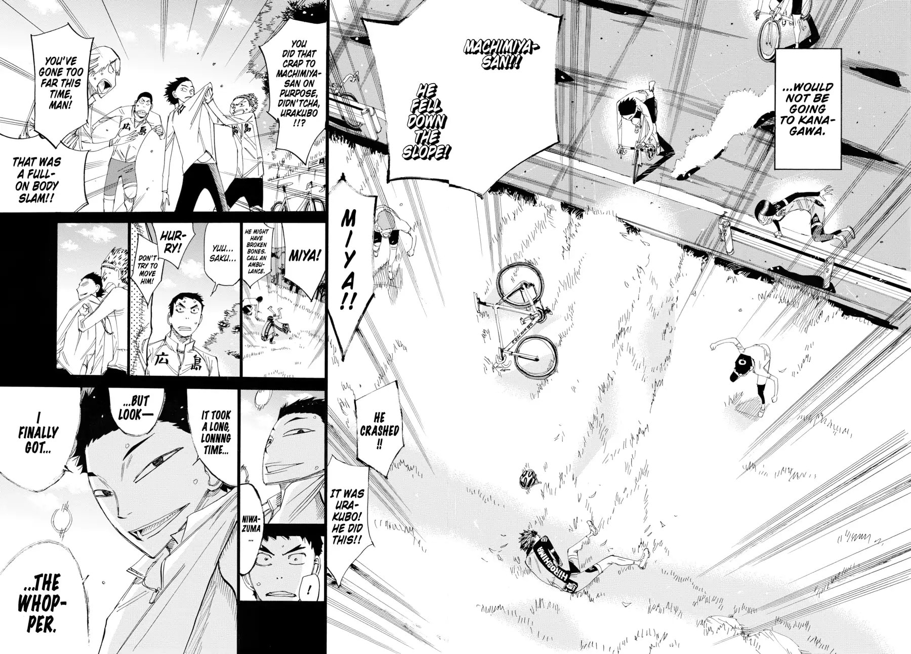 Yowamushi Pedal Chapter 444 page 9 - 