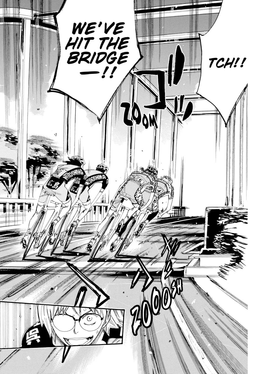 Yowamushi Pedal Chapter 445 page 16 - 