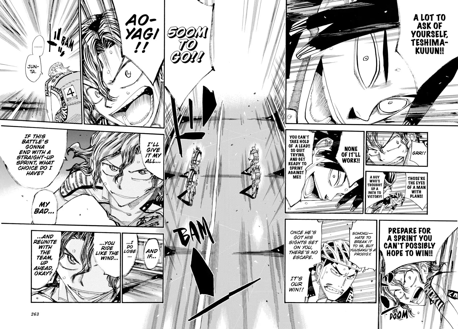 Yowamushi Pedal Chapter 445 page 18 - 