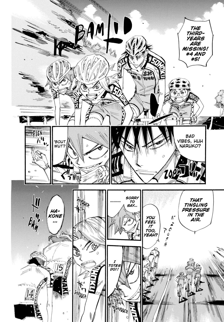 Yowamushi Pedal Chapter 445 page 4 - 