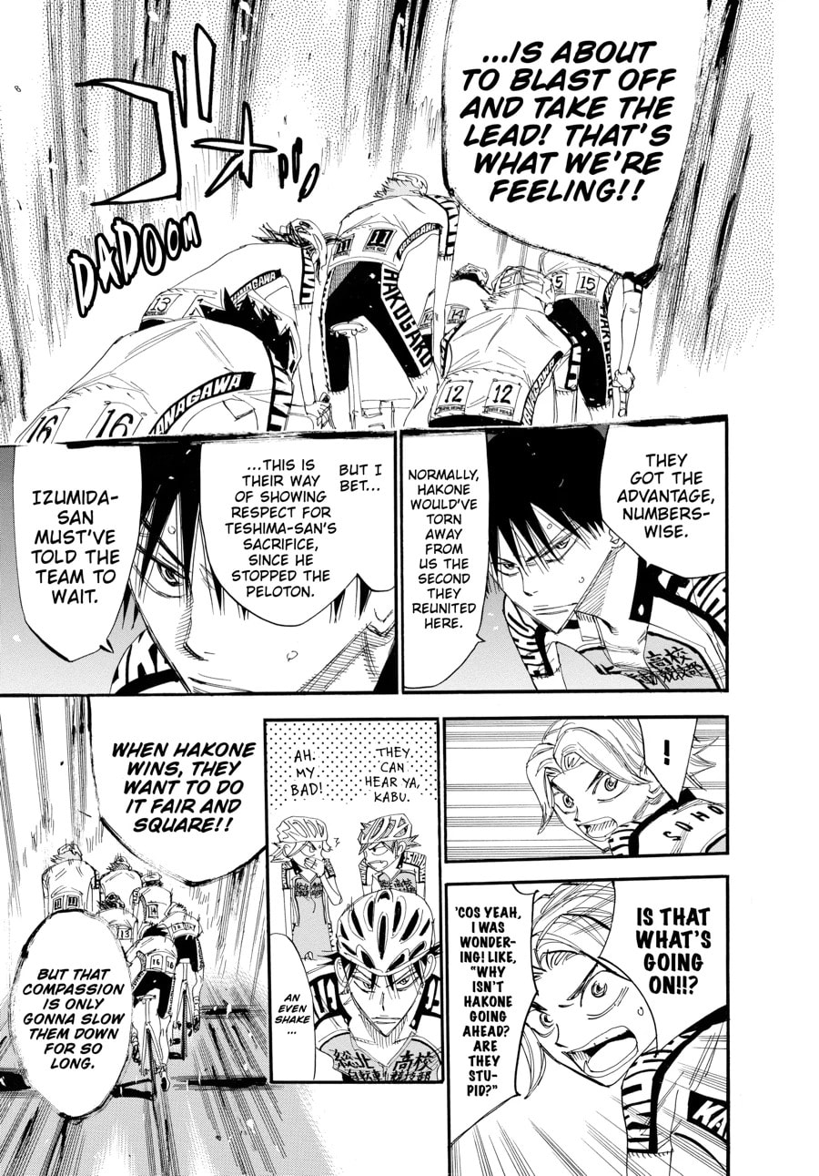 Yowamushi Pedal Chapter 445 page 5 - 