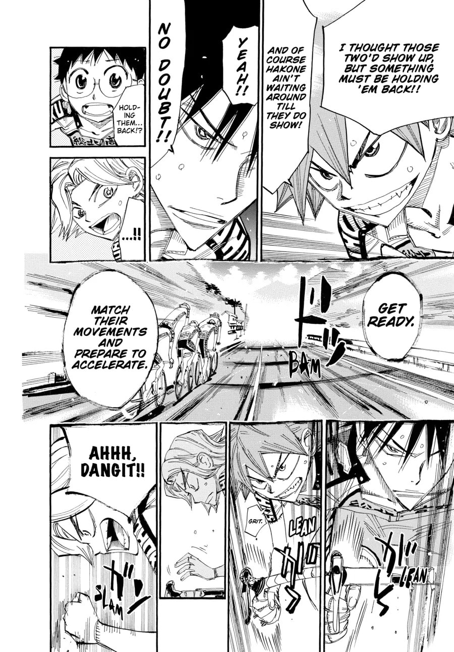 Yowamushi Pedal Chapter 445 page 6 - 