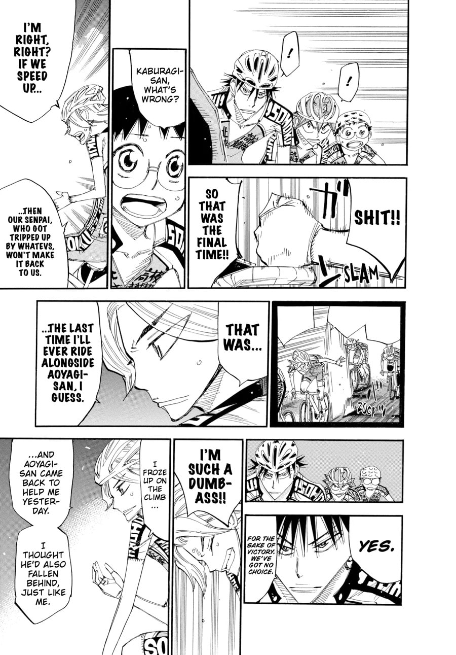 Yowamushi Pedal Chapter 445 page 7 - 