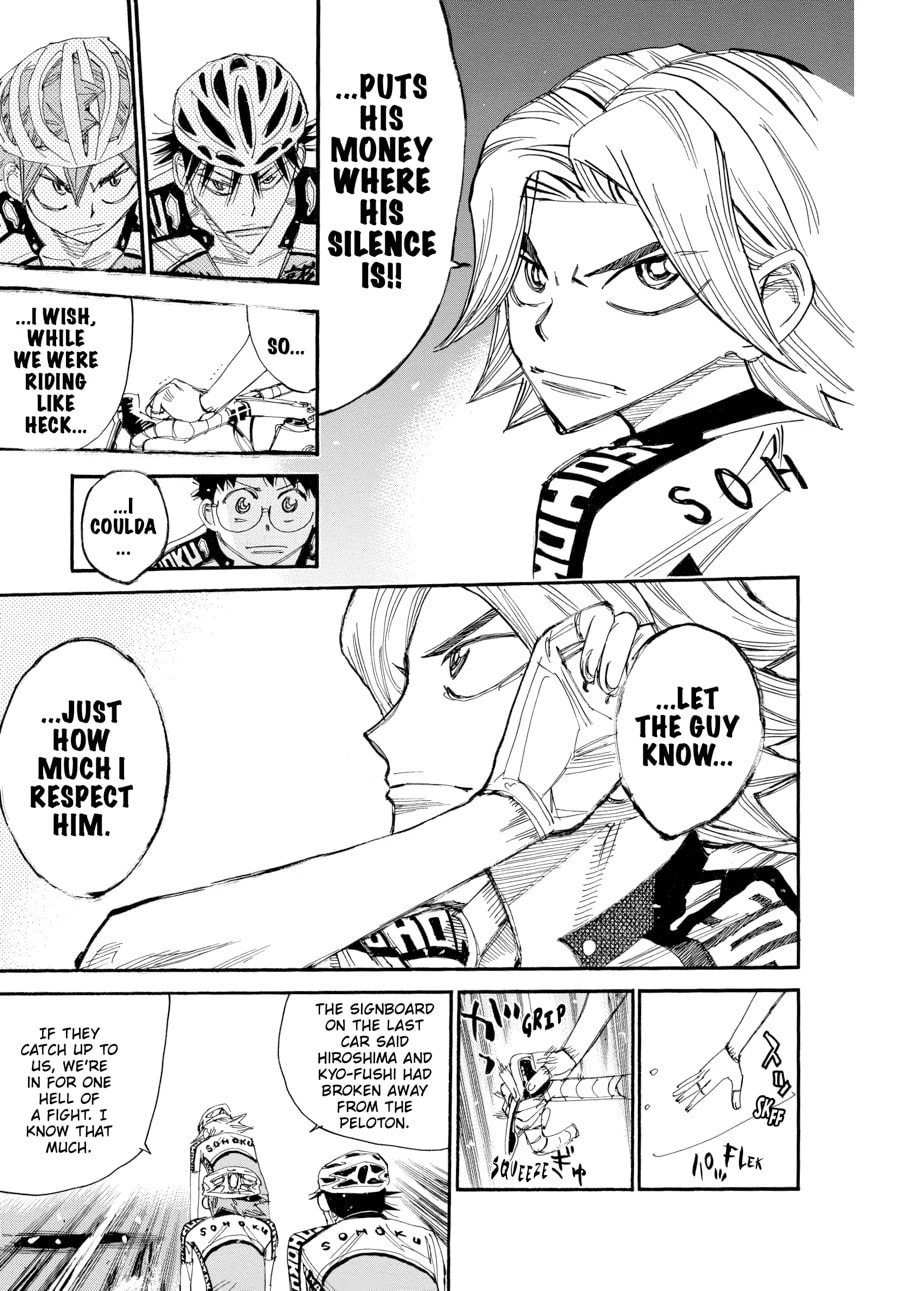 Yowamushi Pedal Chapter 445 page 9 - 