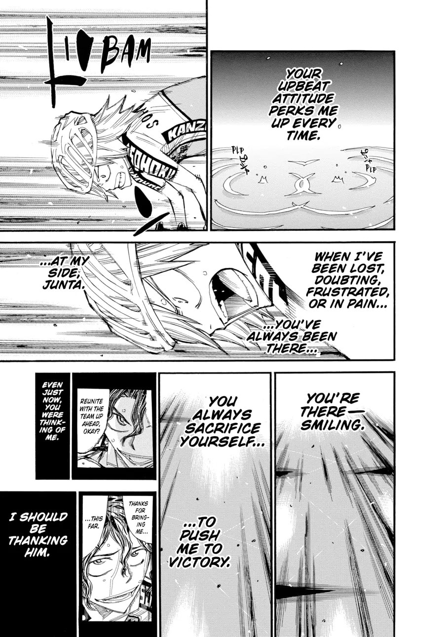 Yowamushi Pedal Chapter 446 page 12 - 