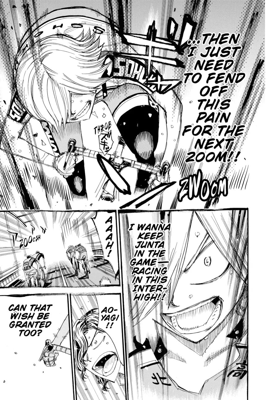 Yowamushi Pedal Chapter 446 page 14 - 