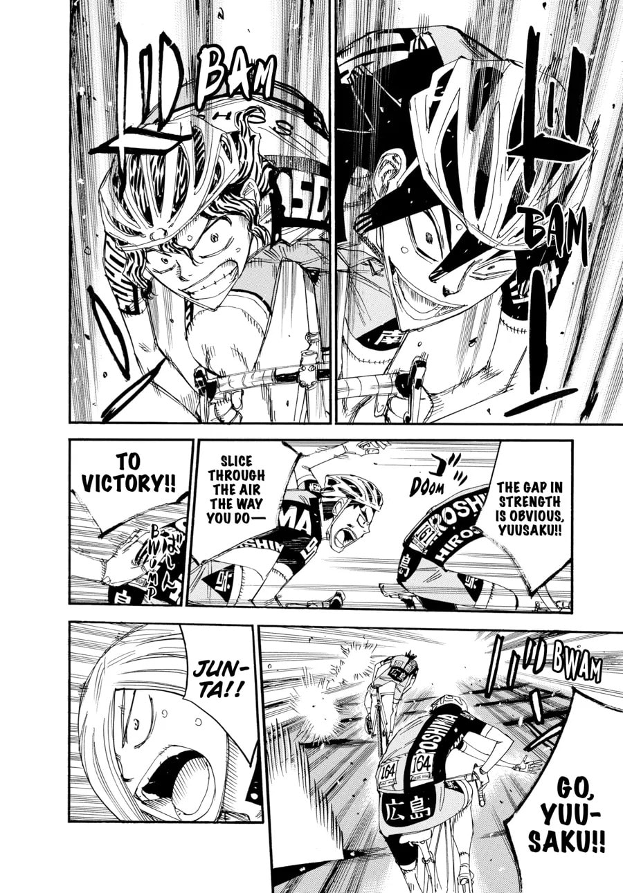Yowamushi Pedal Chapter 446 page 16 - 