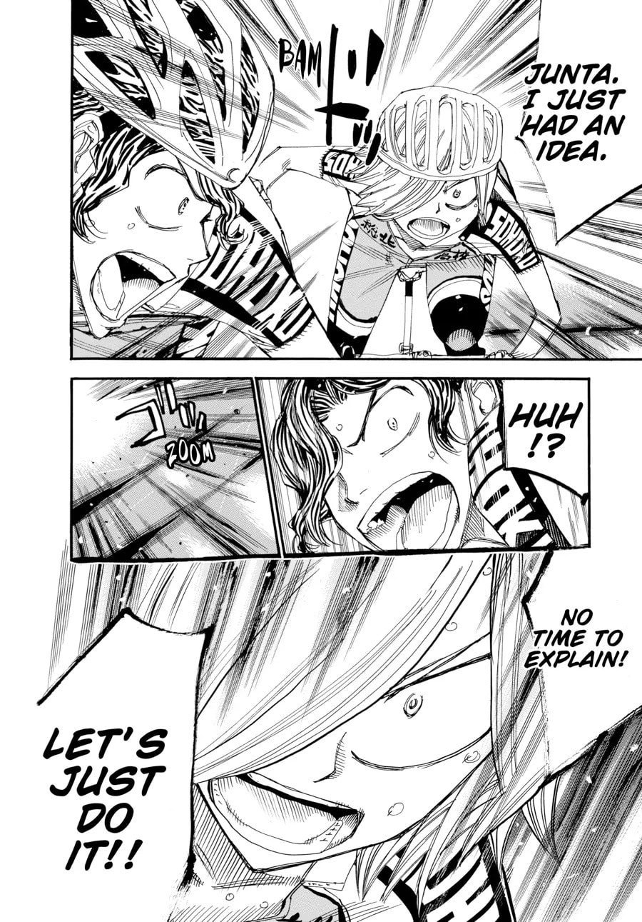 Yowamushi Pedal Chapter 446 page 18 - 
