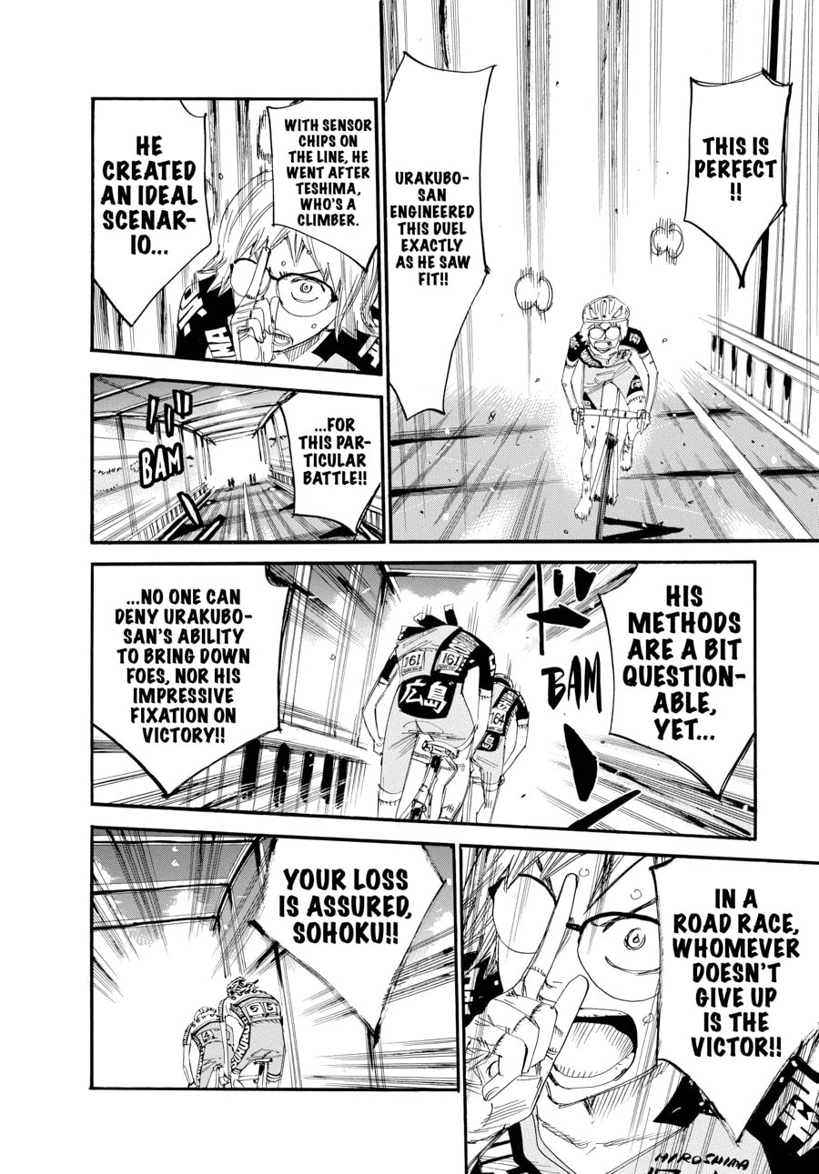 Yowamushi Pedal Chapter 446 page 3 - 