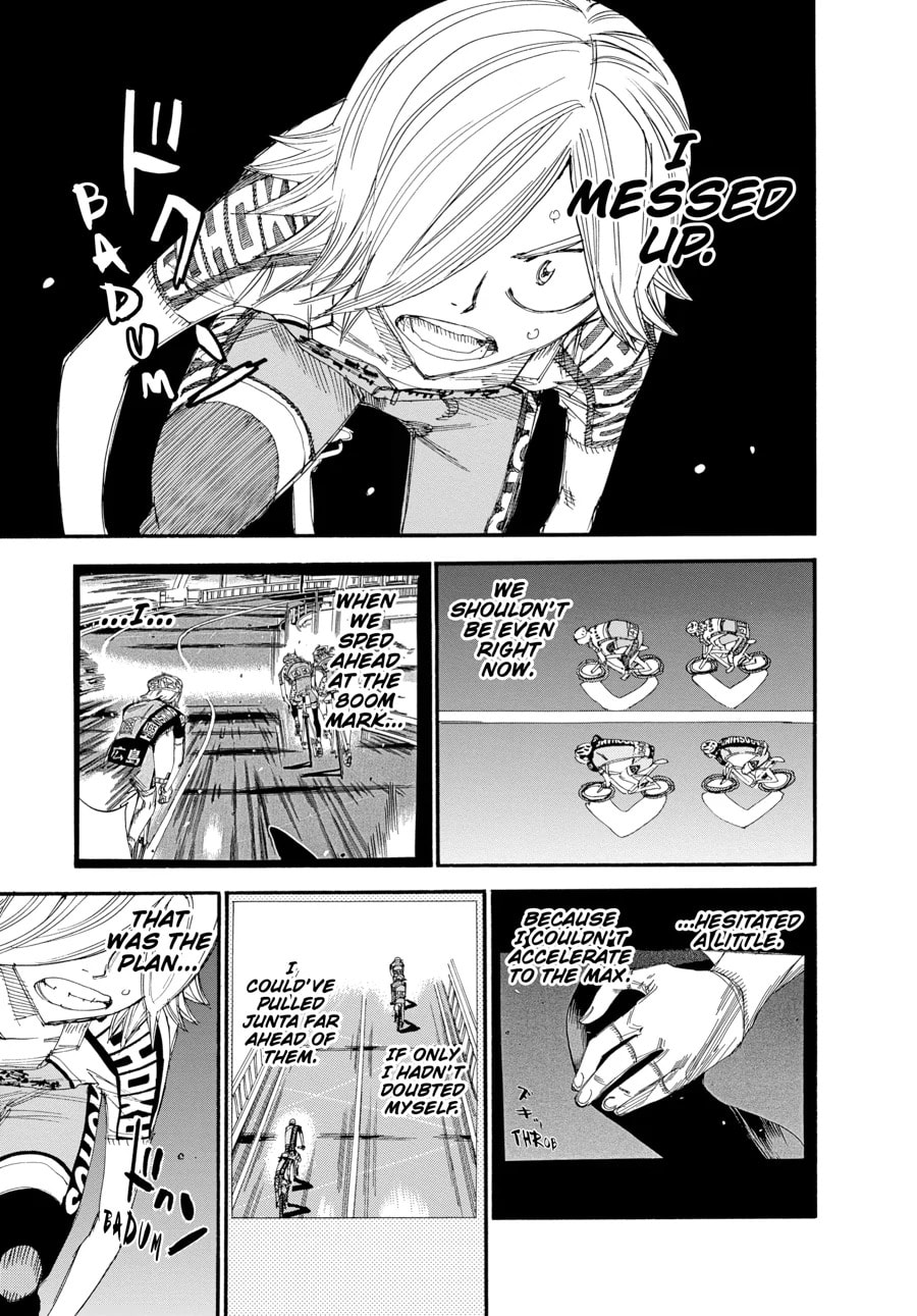 Yowamushi Pedal Chapter 446 page 4 - 