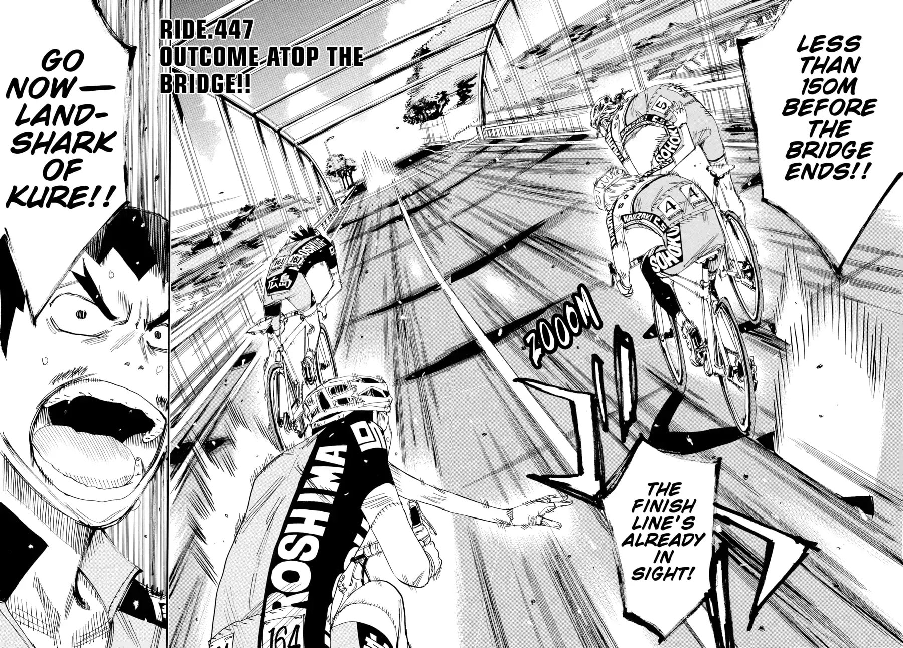 Yowamushi Pedal Chapter 447 page 2 - 