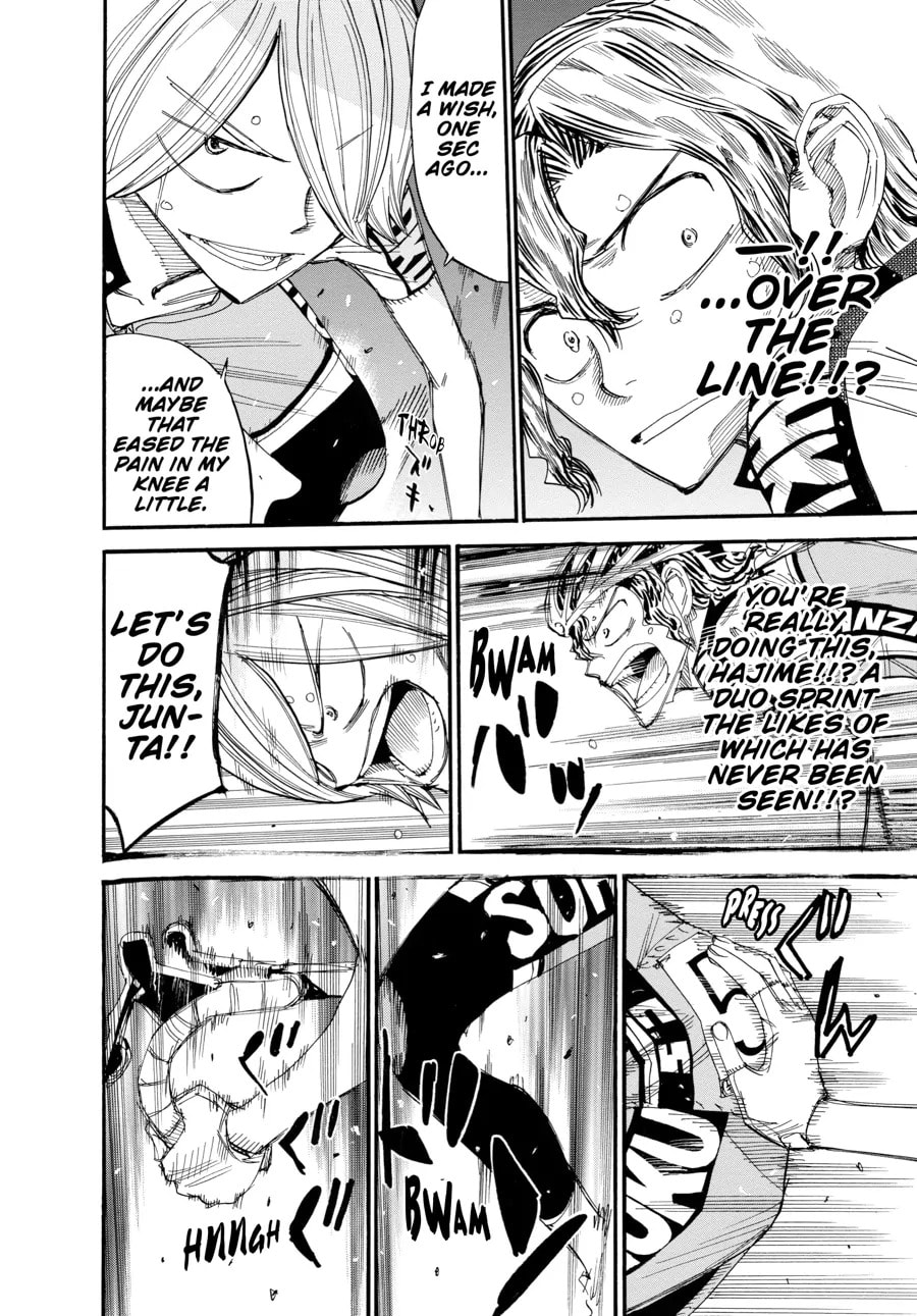 Yowamushi Pedal Chapter 447 page 11 - 