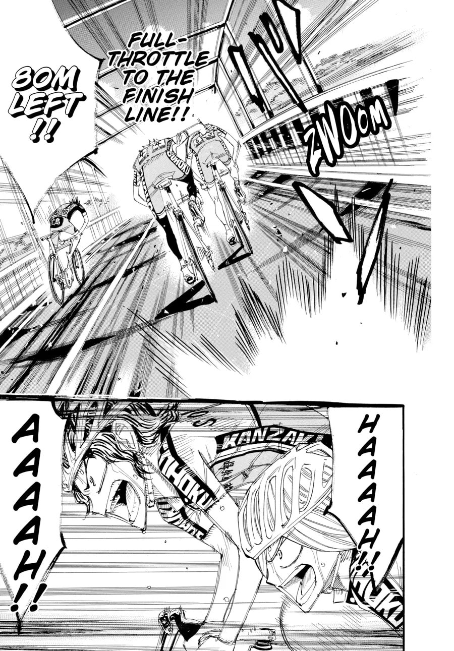 Yowamushi Pedal Chapter 447 page 12 - 