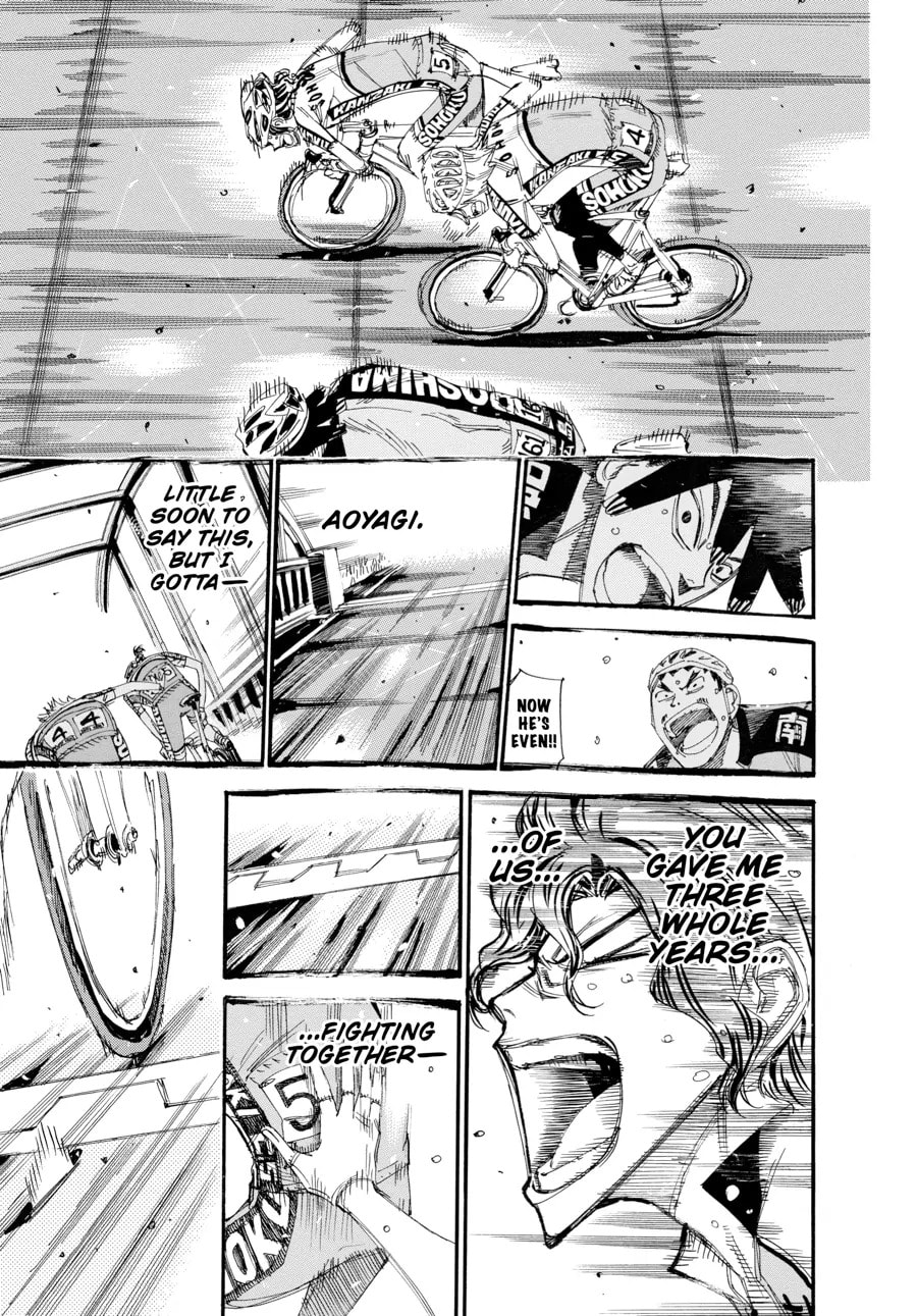 Yowamushi Pedal Chapter 447 page 14 - 