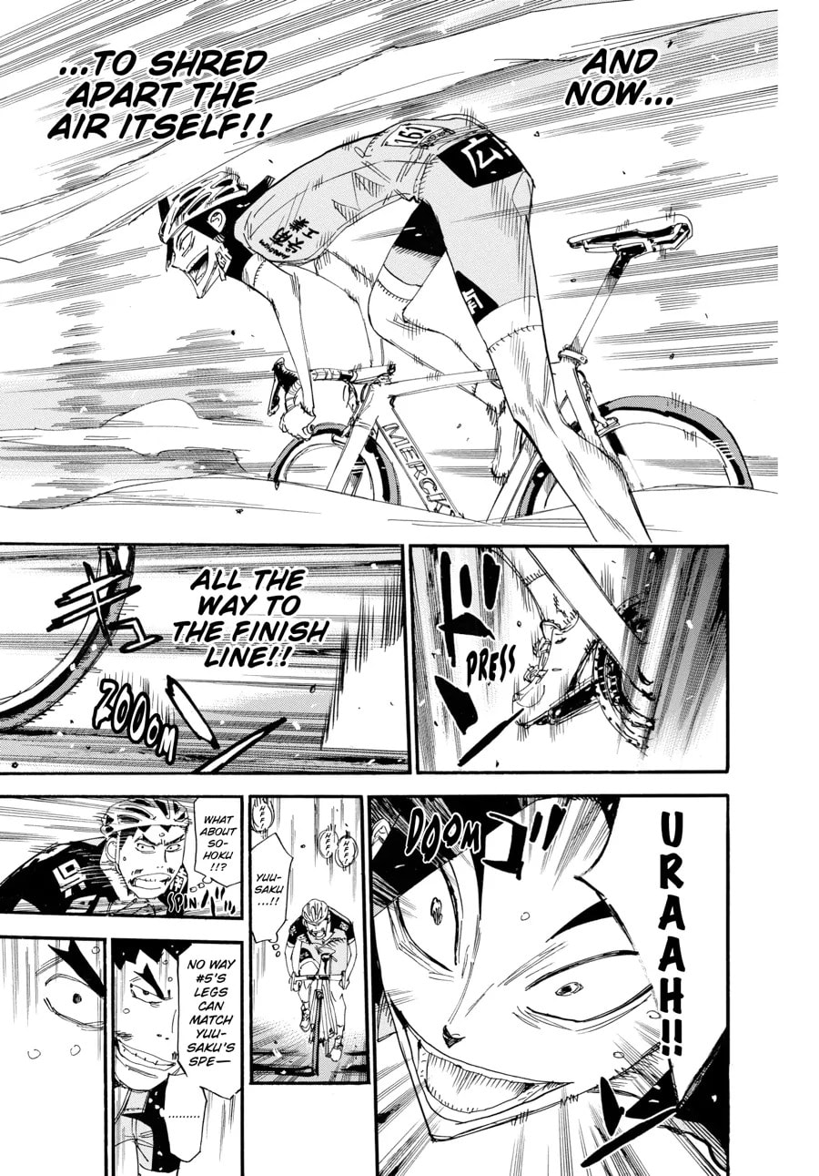 Yowamushi Pedal Chapter 447 page 4 - 