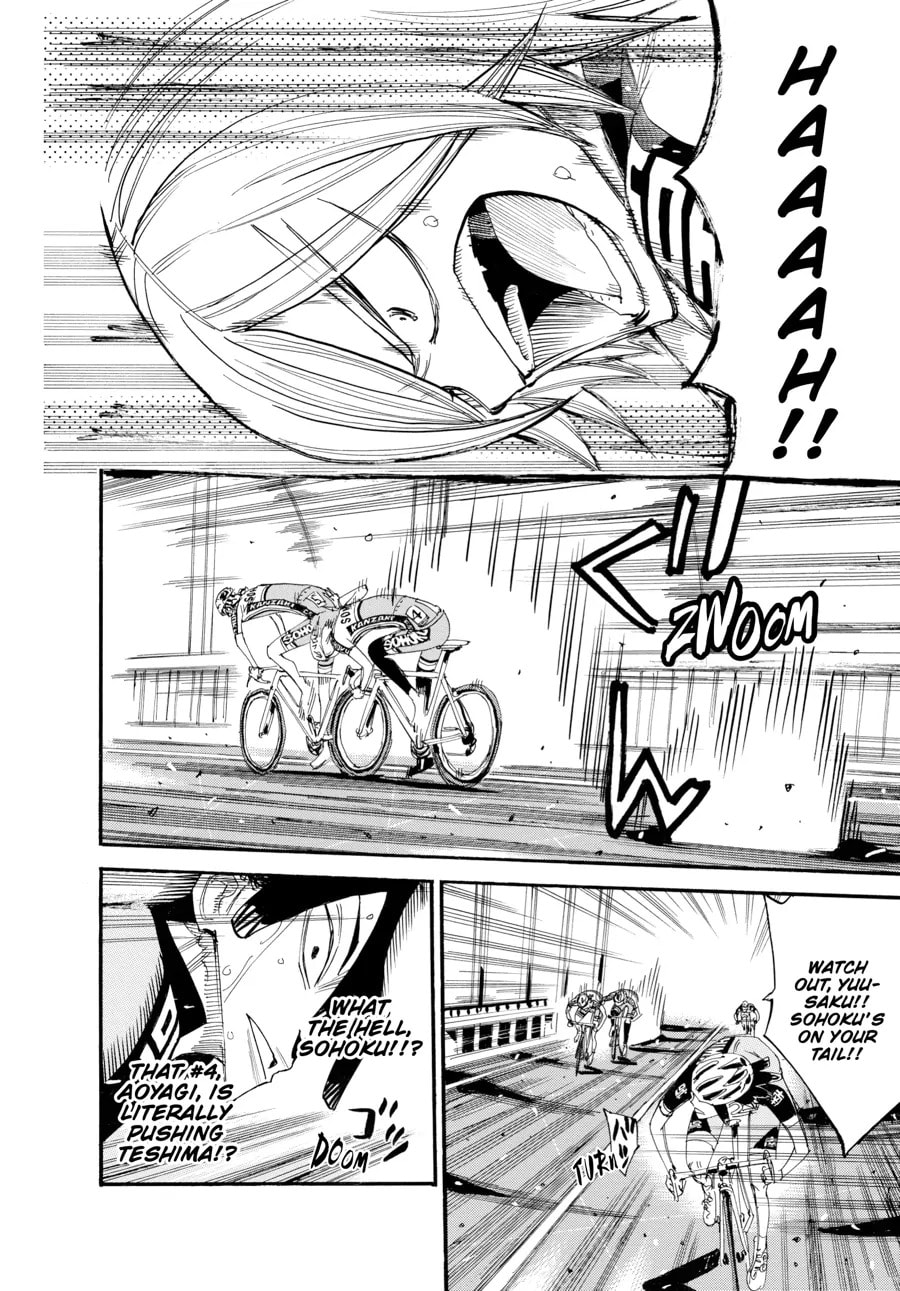 Yowamushi Pedal Chapter 447 page 8 - 