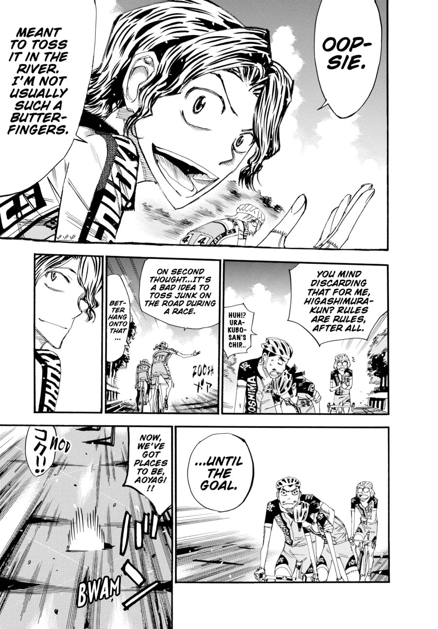 Yowamushi Pedal Chapter 448 page 14 - 