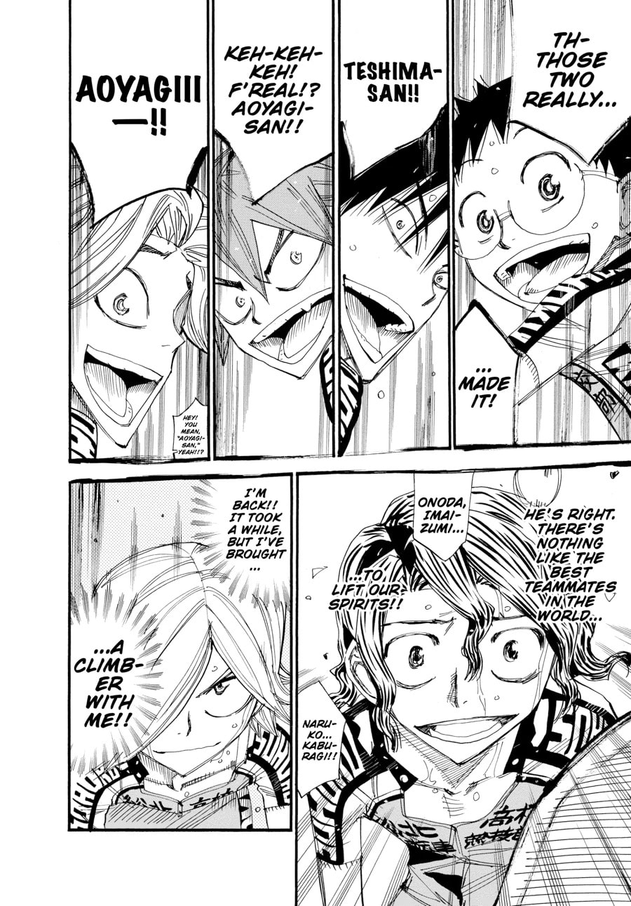 Yowamushi Pedal Chapter 448 page 18 - 