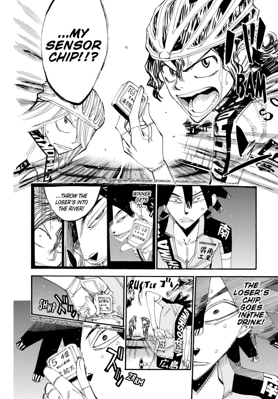 Yowamushi Pedal Chapter 448 page 5 - 