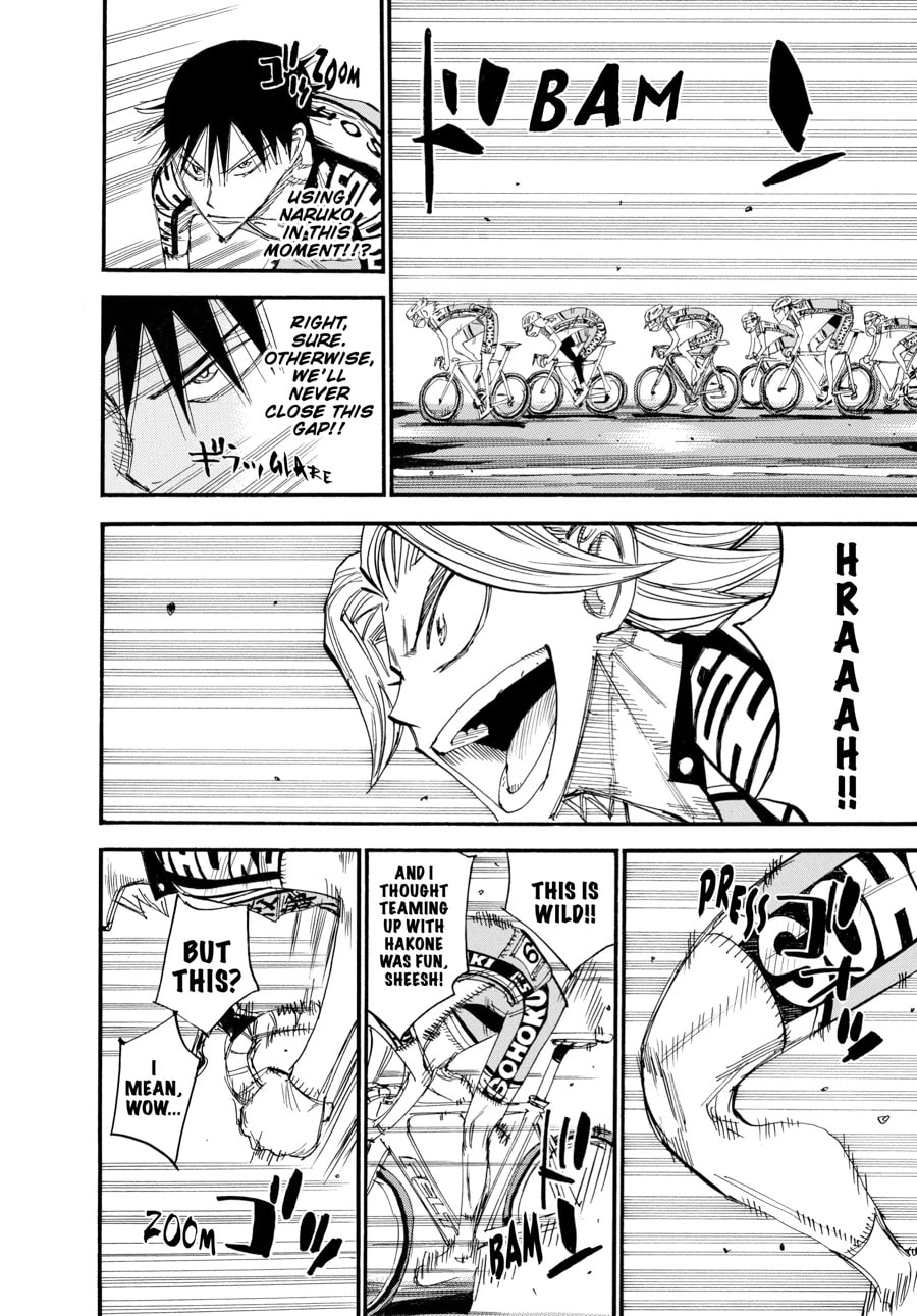 Yowamushi Pedal Chapter 449 page 13 - 