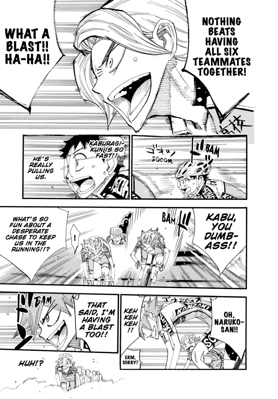 Yowamushi Pedal Chapter 449 page 14 - 