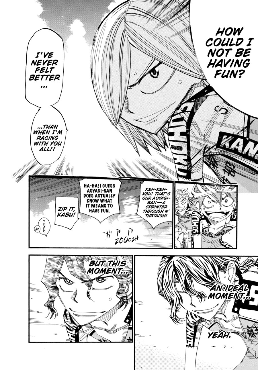 Yowamushi Pedal Chapter 449 page 19 - 
