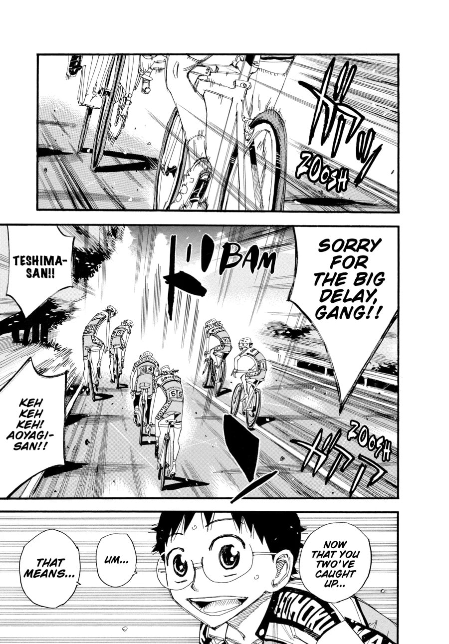 Yowamushi Pedal Chapter 449 page 4 - 