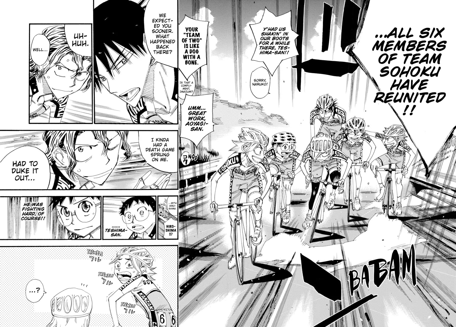 Yowamushi Pedal Chapter 449 page 5 - 