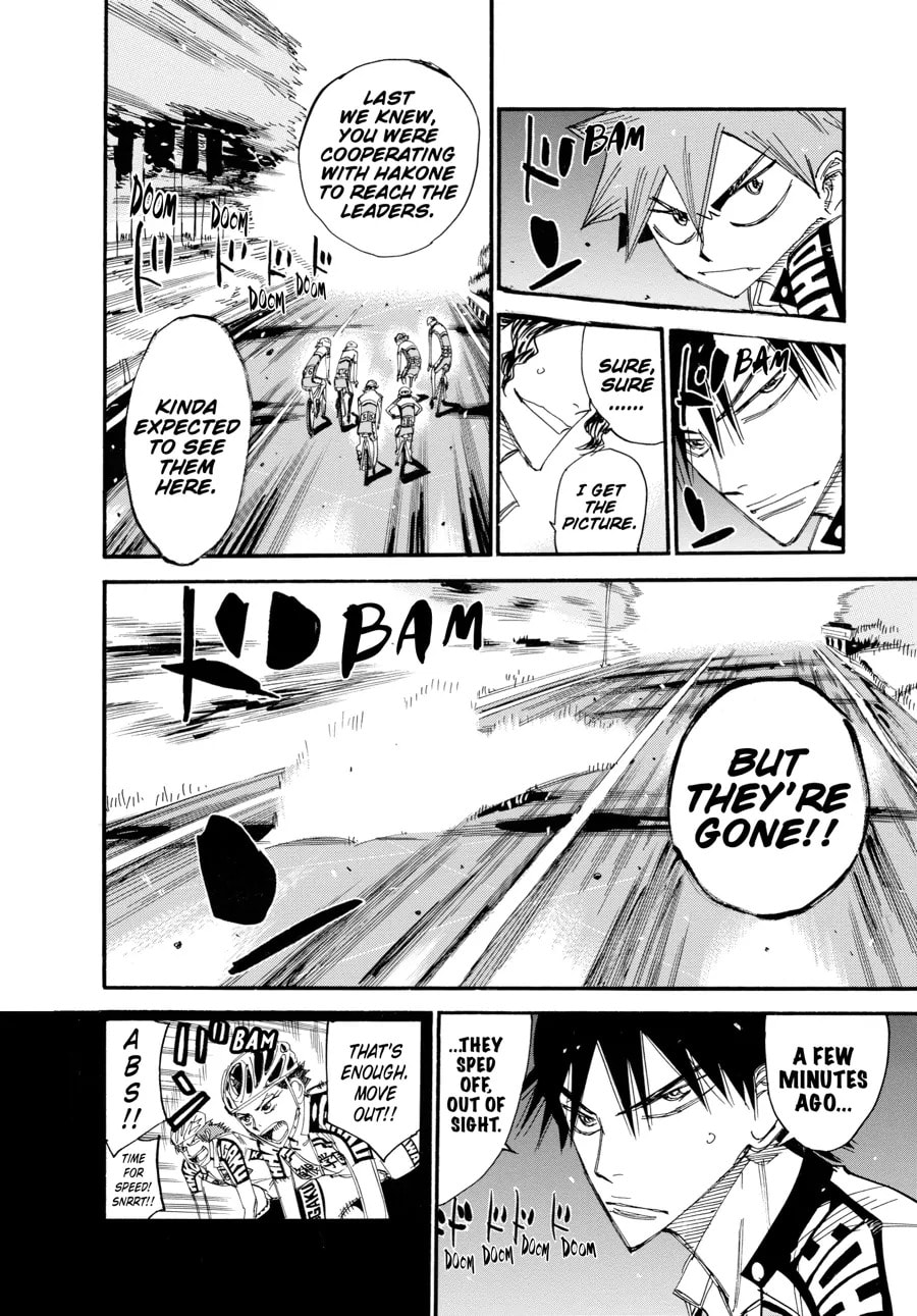 Yowamushi Pedal Chapter 449 page 8 - 