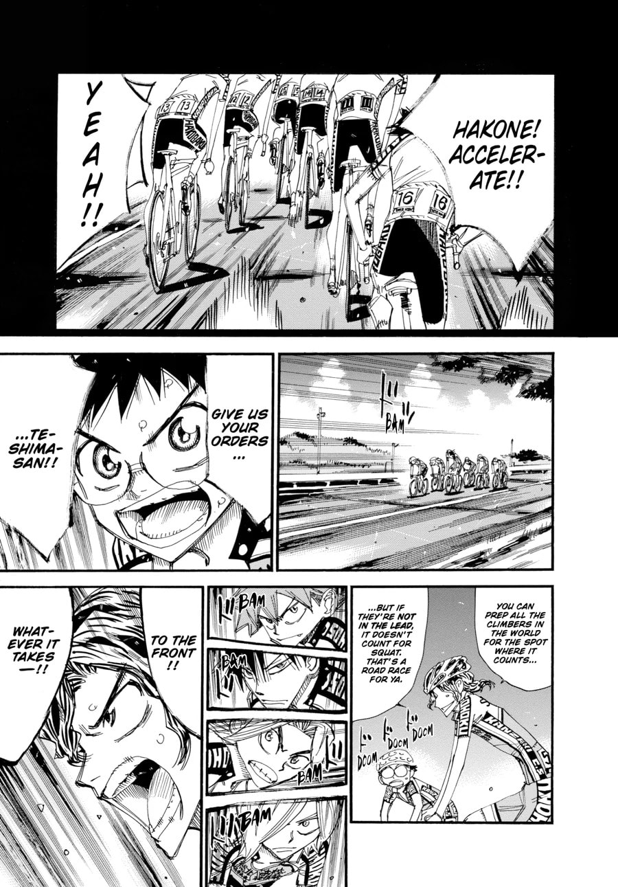 Yowamushi Pedal Chapter 449 page 9 - 